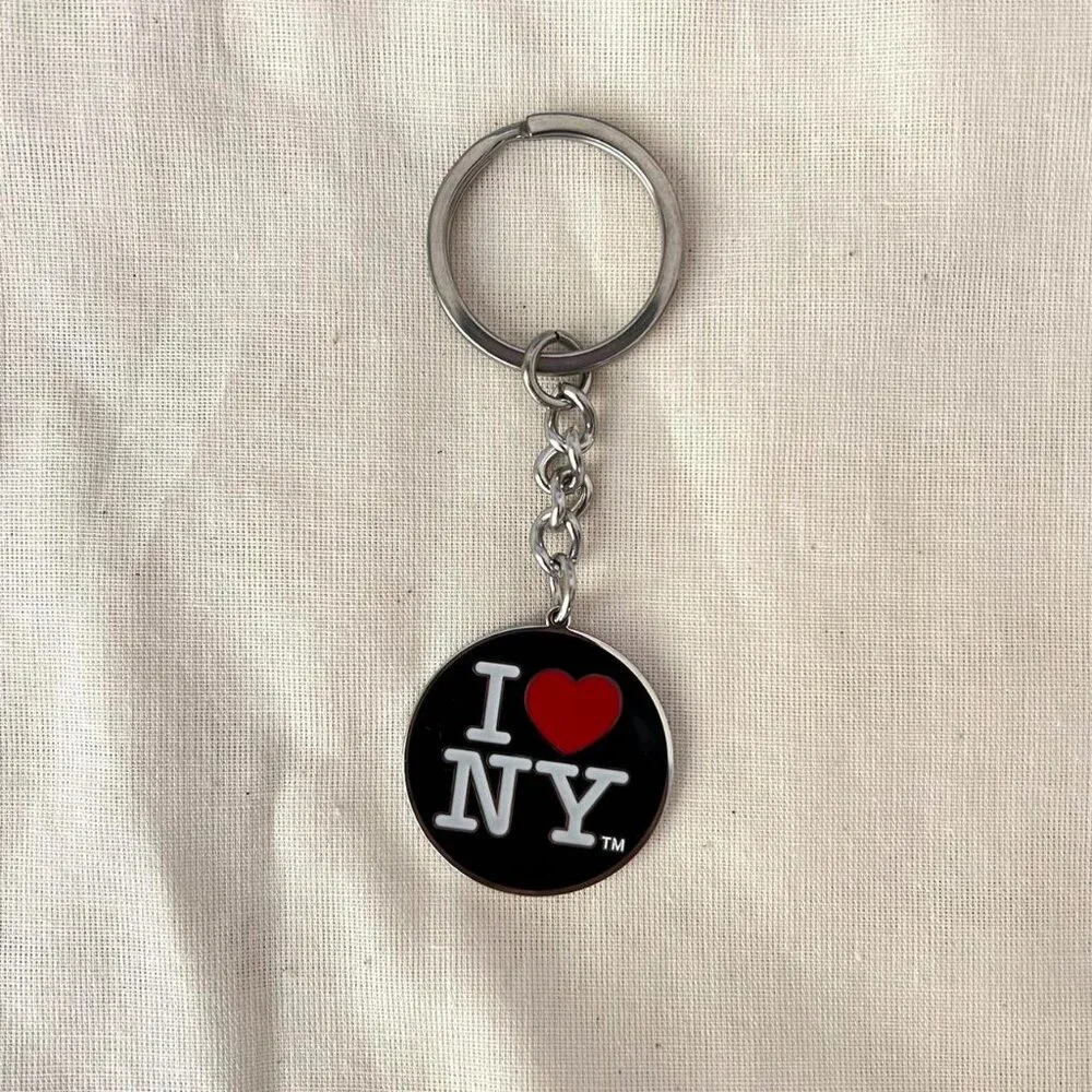 y2k I love New York ❤️ keychain